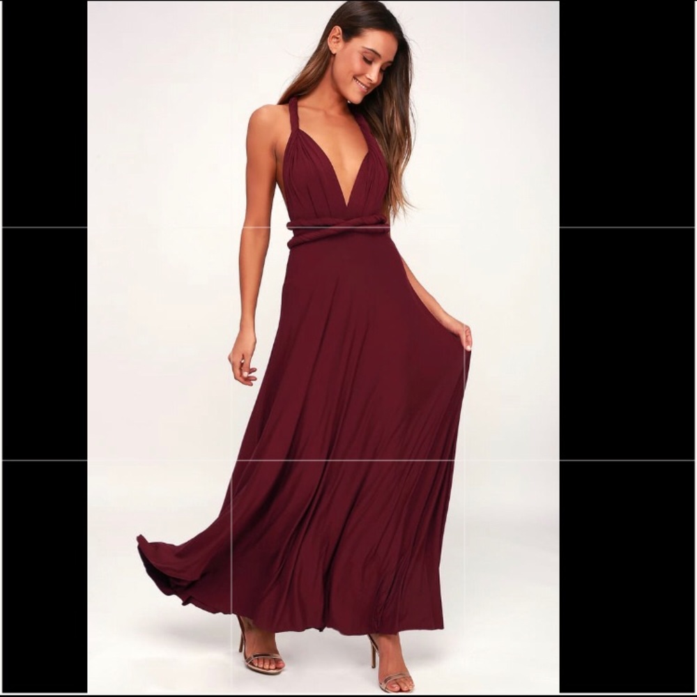 LuLu’s Bridesmaid. Burgandy